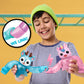 Little Live Pets Hug N' Hang Zoogooz - Uoolla Unicorn. Interactive Electronic Squishy Stretchy Toy Pet With 70+ Sounds & Reactions. Stretch, Squish & Link Their Hands. Display Them & Hang Them Around