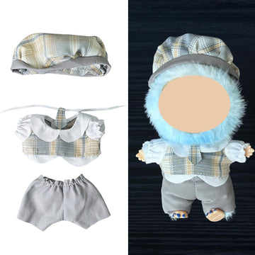 Doll Clothes - Compatible with LBB 5.91-6.7inch(15-17cm) Dolls as Accessories Only  enhanced Dolls Outfit with Accessories  Hand Crocheted Hat  Sweaters  Bag 6