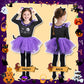 GIFTINBOX Cat Costume for Girls  Light Up Black Cat Costume  Halloween Animal Dress Up Costumes for Kids Age 3-9