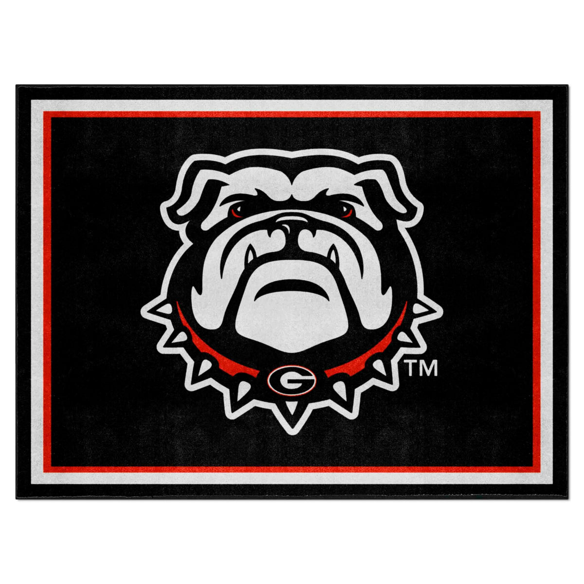 FANMATS NCAA Georgia Bulldogs 8x10 Rug, One Size, Team Color