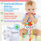 Yetonamr Baby Sensory Montessori Toys For 6-12-18 Months, Silicone Teething Toys, Toddler Easter Basket Stuffers Birthday Gift Travel Toy For 1 2 Year Old Boy Girl Infant 8 9 10 Months Old