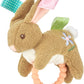 Taggies Teether Baby Rattle, 6', Harmony Bunny
