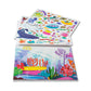 Melissa & Doug Reusable Sticker Activity Pad - Under The Sea - 14.05"x11.05" - Multicolor - FSC Certified - Model 30500