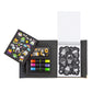 Tiger Tribe Neon Coloring Set - Glow Friends - Black Paper Art - Take Along Travel Kit - All Supplies Included - Easy Clean Up And Storage - Ages 5+ 60329