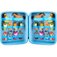 Paiyule Case Compatible With Tonies Figures Audio Play Character, Figurine Storage Holder For Toniebox Characters For Kids, Toy Organizer Box(Bag Only) Blue
