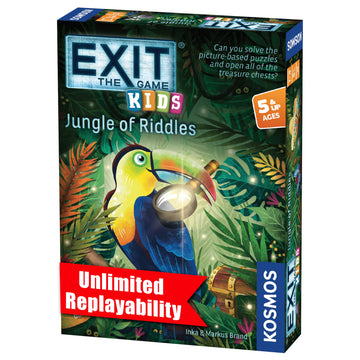 EXIT: The Game - Jungle of Riddles | Brainteasers |Kid's Activity  Cooperative Game | Quick Game