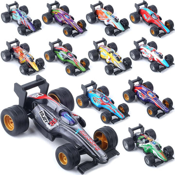 Zohanindl Pull Back Cars Toy Model Set 12Pack 1:43, Small Race Cars Wind Up Racing Car, Easter Stuffing, Cake Tops, For Toddlers