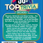 Cheatwell Games Top Trivia 1990'S - A Decade Of Trivia Travel Pack Card Game - 1000 Quiz Questions - For Ages 14 And Up