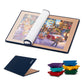 Tektalk Foldable Jigsaw Puzzle Board with 6 Color Sorting Trays, TPU Dustproof Cover, Non-Slip Surface, Up to 1500 Pieces - Khak