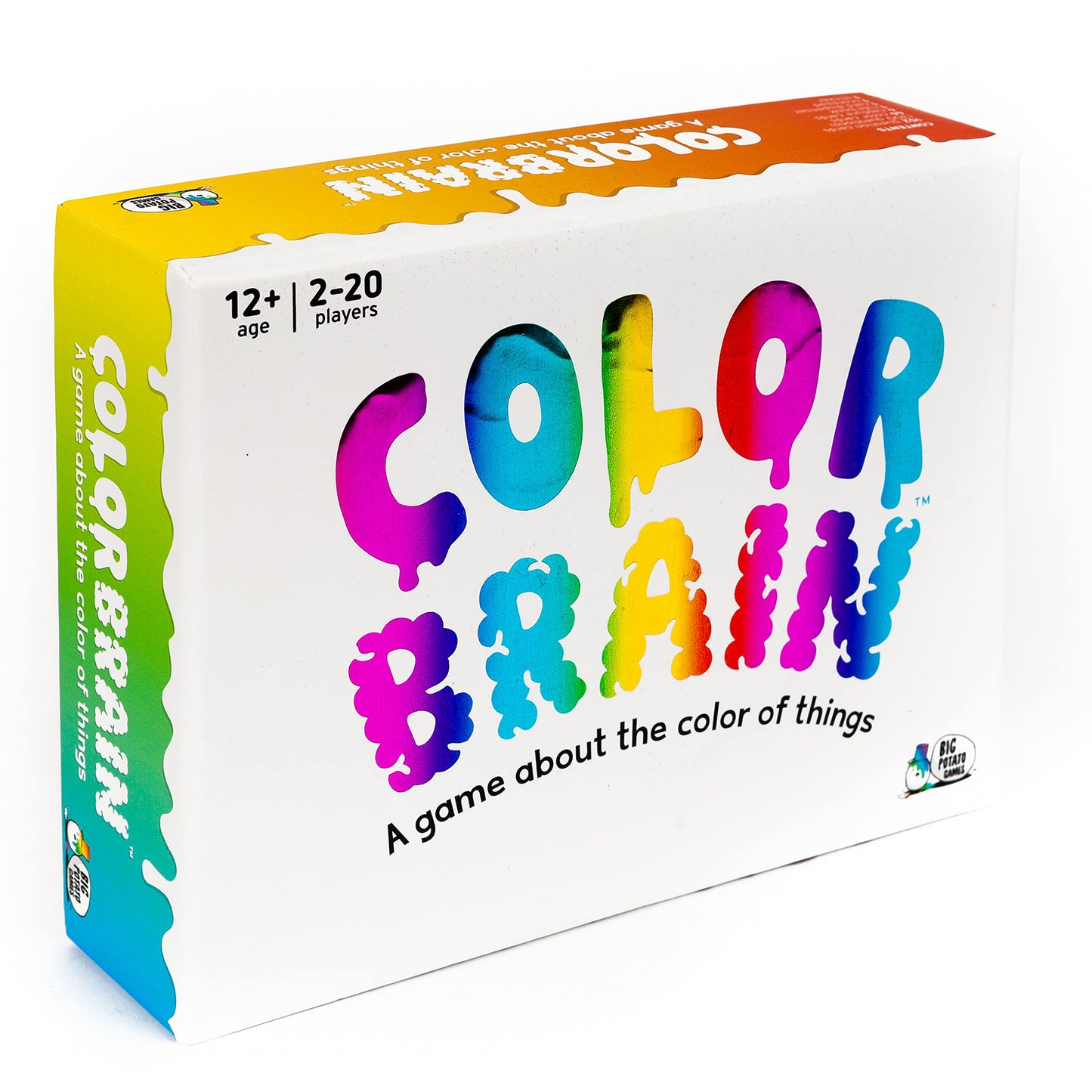 Big Potato Colorbrain Family Board Game | Fun for 2-20 Players | Multicolor | Ideal for Kids and Adults