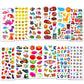 Beestech Reward Stickers for Kids - 24 Sheets + 500 Stickers, Dinosaur & Animal Themes, Perfect for Potty Training, Multicolor