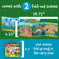 Peaceable Kingdom Press Sticker Fun! At The Zoo Reusable Sticker Tote