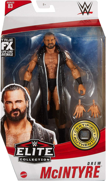 Wwe Drew Mcintyre Elite Collection Series 83 Action Figure 6 In Posable Collectible Gift Fans Ages 8 Years Old And Up? Includes Toy
