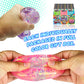 JA-RU Squishy Kool Kube (24 Cubes Assorted) Irresistible Squeezy Glitz Cube Toy for Boys & Girls. Stretchy Ulti-Malt Squish Feel Fidget for Kids  Teen & mature-themed. Stress Relief Fun Party Favor. 4542-24