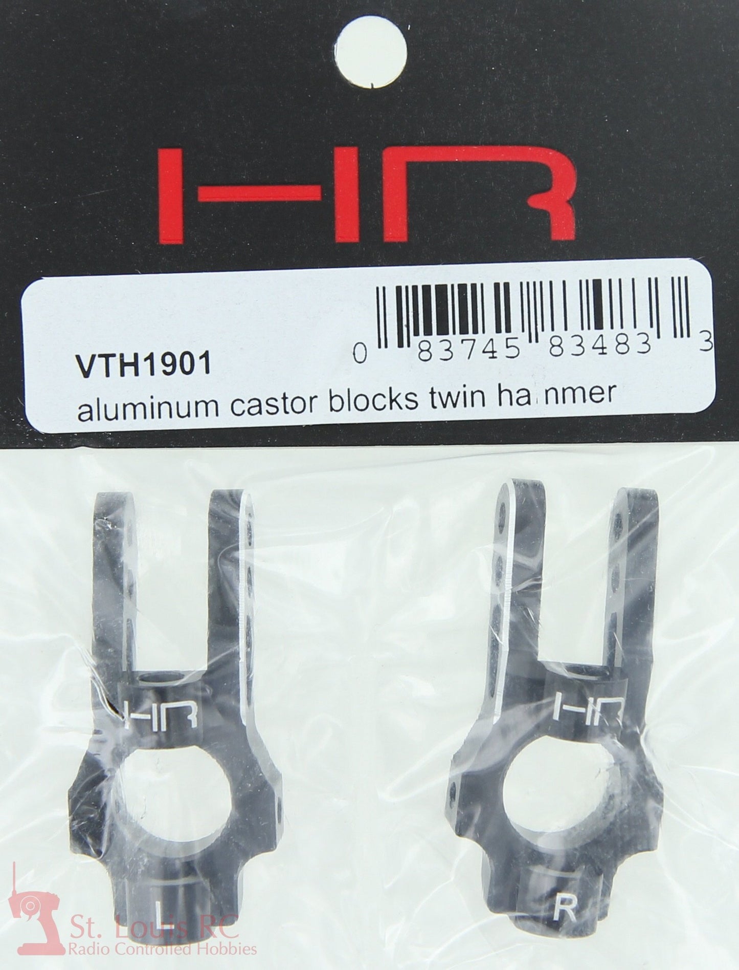 Hot Racing VTH1901 Aluminum Castor Blocks Twin Hammer