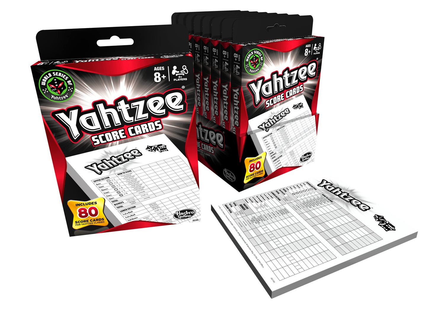Hasbro Yahtzee Score Pad