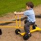 WonkaWoo Ride On Excavator Toy Sand Digger Crane with 4 Wheels for Outdoor Playground and Sandbox