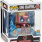 Funko Pop! Deluxe Marvel King Deadpool Vinyl Figure - Multicolor, Standard Size, Model 889698522663