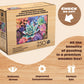 Buffalo Games - Succulent Wood Puzzle - Whimsy Cut Jigsaw Pieces - 250 Piece Jigsaw Puzzle - Ages 14 And Up