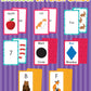 Carson Dellosa Toddler Flash Cards 4 Pack, Alphabet Flash Cards, Sight Word Flash Cards, Colors & Shapes Flash Cards, Number Flash Cards, Math & Phonics Kindergarten - Preschool Learning Activities 4+