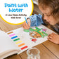 Paint With Water Coloring Book For Toddlers: Mess Free Kids Watercolor Painting Activity Kit - Arts And Crafts For Ages 2 3 4 5