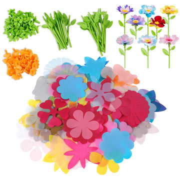 M SANMERSEN Toys Accessories Flower Bouquet Craft Kits Accessories for Making Flowers, DIY Arts & Crafts Accessories-Flowers Mar