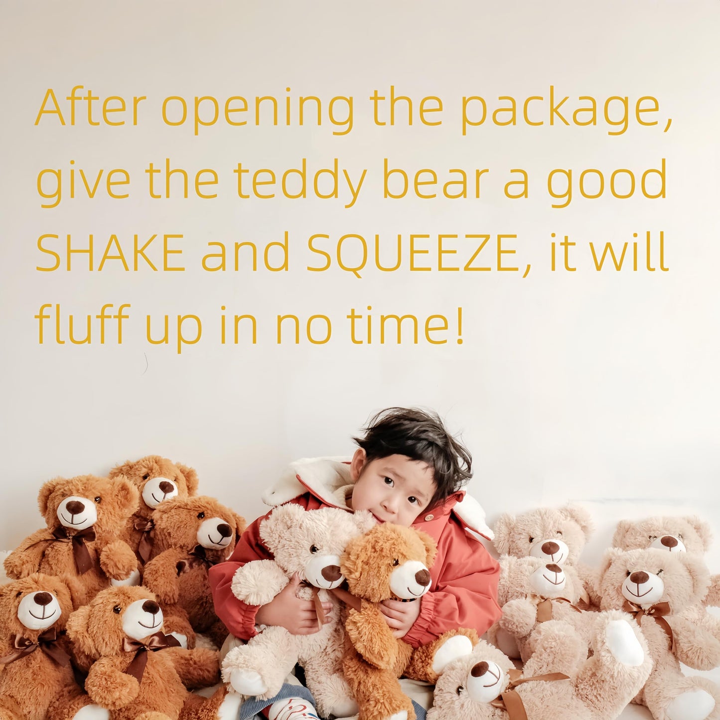 Lelelong 5 Pack Teddy Bears Bulk Teddy Bear Stuffed Animal Baby Shower Bear Plush Gifts For Christmas Valentine;S Day Mother'S D