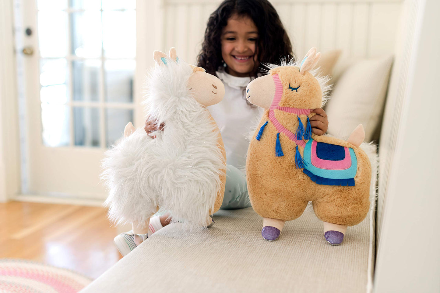 Soft Landing™ | Backflips™ | Llama/Alpaca | 2:1 Reversible Character Plush, Multi, One Size (59525)