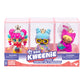 XOX KWEENIE Quirky Kweens Series enhanced Figurine and Display Case  4 Inch/Approx 10cm Tall Collectible Art-Toy  3 Pack  Every Kween is Unique