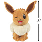 Pokémon 8" Eevee & Pikachu Plush 2-Pack - Soft Stuffed Animal Toy - Multicolor - Officially Licensed