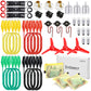 Sntieecr 3 Pack 42 Pcs Electric Circuit Motor Kit With Organize Bags, Educational Montessori Learning Electric Circuit Kit Sets For Kids Diy Stem Science Project