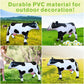 Ileisurely Inflatable Cow, Farm Party Decorative, 37-Inch Blow Up Animals For Farm, Indoor & Outdoor Cow Theme Party Supplies, B