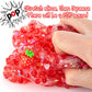 Strawberry Fishbowl Bead Slime, Good Stretchy And Non-Sticky Crunchy Slime, Slime Party Favors For Girls And Boys Ages 8-12, Sli