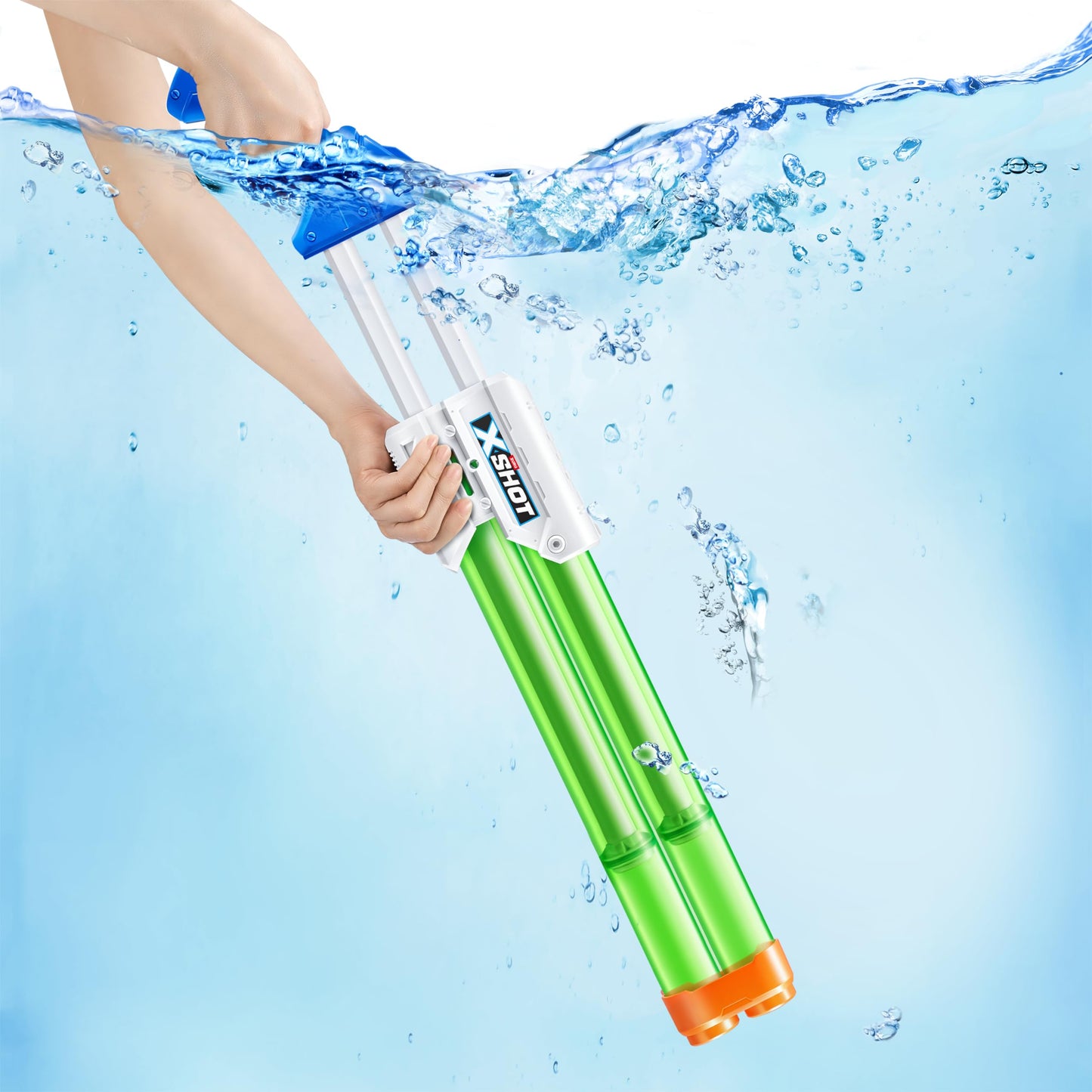 X-Shot Large Dual Stream Water Blaster 2 Pack - Ultimate Water Toy for Kids, Teens & Adults - Perfect for Summer Fun