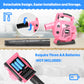 Toy Choi'S Leaf Blower Toy Tool Pretend Play Series,Pink Outside Construction Toddler Toys With Saw,Outdoor Preschool Gardening Kids Tool Set Gift For 2 3 4 5 6 Boys And Girls