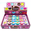 TINYMILLS 24 Pcs Donuts Stampers for Kids Donut Party Favors Goodie Bag Stuffers Pinata Fillers Classroom Rewards Carnival Prize