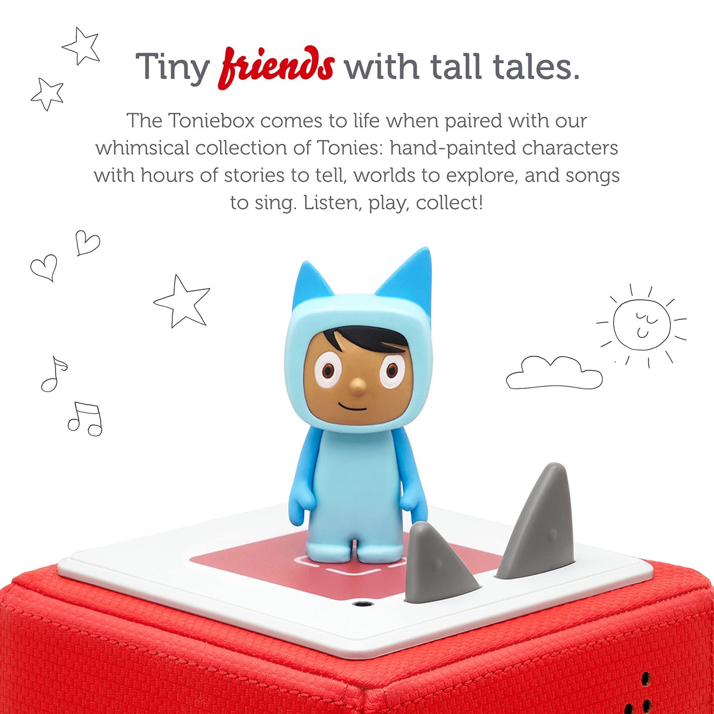 Tonies Creative Audio Character - Light Blue/Medium