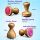 Flycoost Wooden Alphabet Number Stamp For Kids,Montessori Learning Toys For 3 4 5 Year Olds,Abc Spelling Letter Math Number Stam