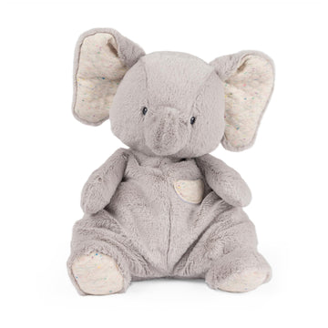 Gund Baby Oh So Snuggly Elephant Large Plush Stuffed Animal For Babies And Infants, Ash Grey, 12.5