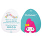 Squishmallows My Melody HugMees Plush - 10-Inch Ultrasoft Polyester Toy, Official Jazwares, Medium-Sized, Adorable My Melody Design