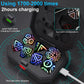 HTPOW Light up LED Dice Set of 7 USB Rechargeable Light Up DND Dice with Charging Box, Shake to Glowing Dice for Dungeons and Dr