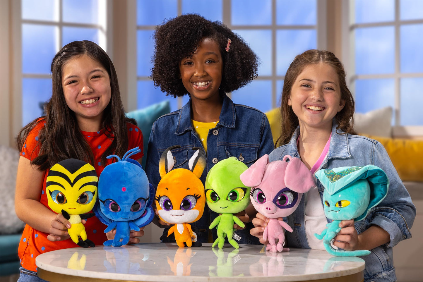 Orijin Bees Cuddle Bees Plush Dolls - Luna, 24 Inches, Soft, Durable, Ages 2+, Black Doll, Biracial Doll, First Doll, Cartoon Do