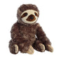 Aurora® Sloth Stuffed Animal - Brown 12 Inches - Polyester - Model 50332 - Huggable Learning Fun for Kids
