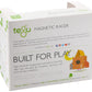3 Piece Tegu Magnetic Racer Building Block Set, Purple