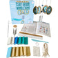 Hapinest Make Your Own Clay Geode Wind Chime Craft Kit for Kids Girls Teens, DIY Wind Chime Kit Crafting Projects for Home & Gar