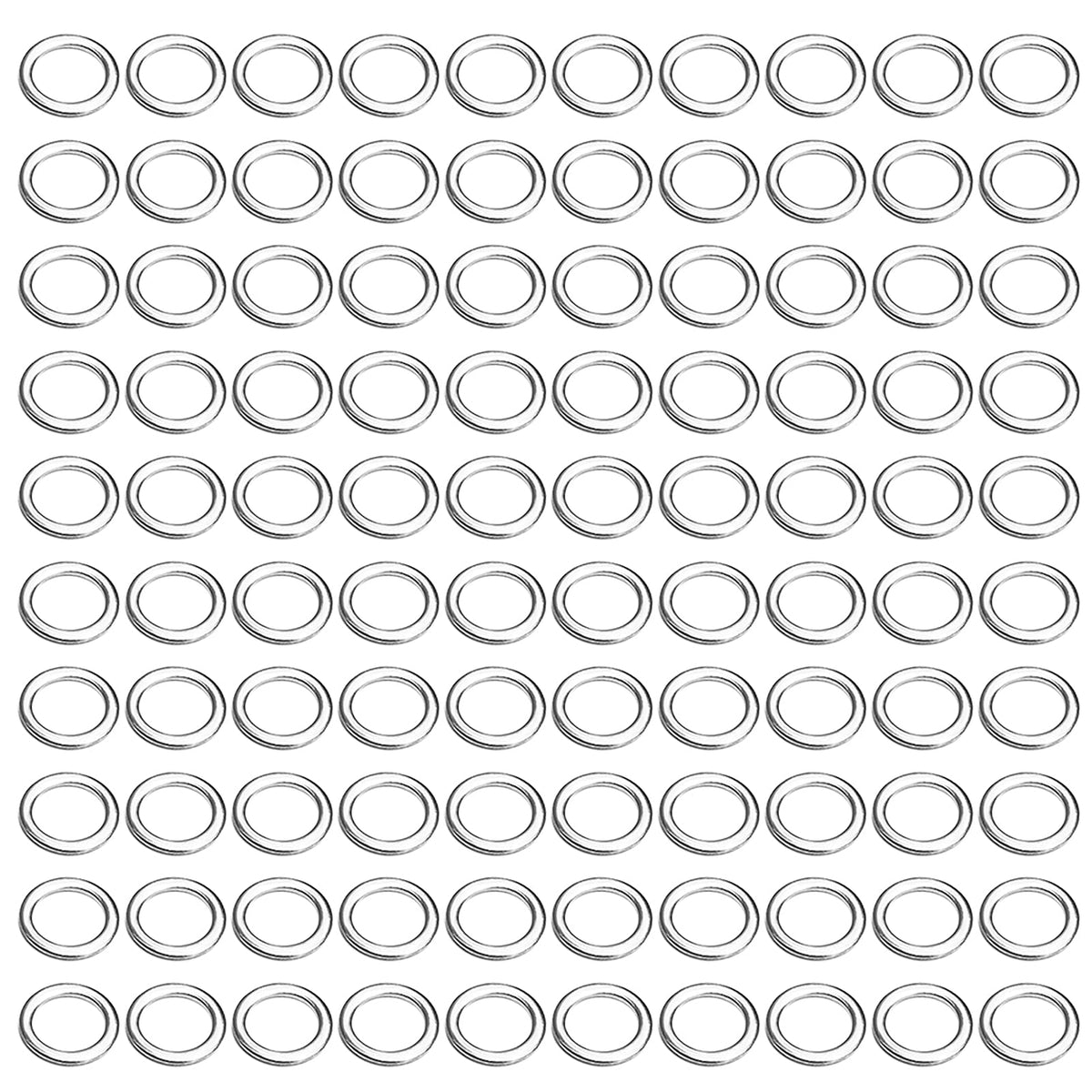 EXCLUZO 100 Pcs Standard Skateboard Speed s Truck Axle s Rings for Speed Bearing Performance Skateboard Truck