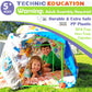 Tiny Land Glow Fort Building Kit for Kids Creative Fort Indoor & Outdoor Construction Toys with 86 Rods and 44 Balls for 5-12 Ye