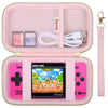 Supmay Carrying Case Compatible with WELLSTG Handheld Game for Kids -Preloaded 220 Retro Video Games, Portable Gaming Player Sto