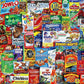 Springbok'S 500 Piece Jigsaw Puzzle Looney Labels - Made In Usa