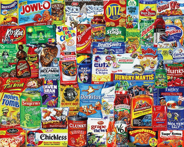 Springbok'S 500 Piece Jigsaw Puzzle Looney Labels - Made In Usa